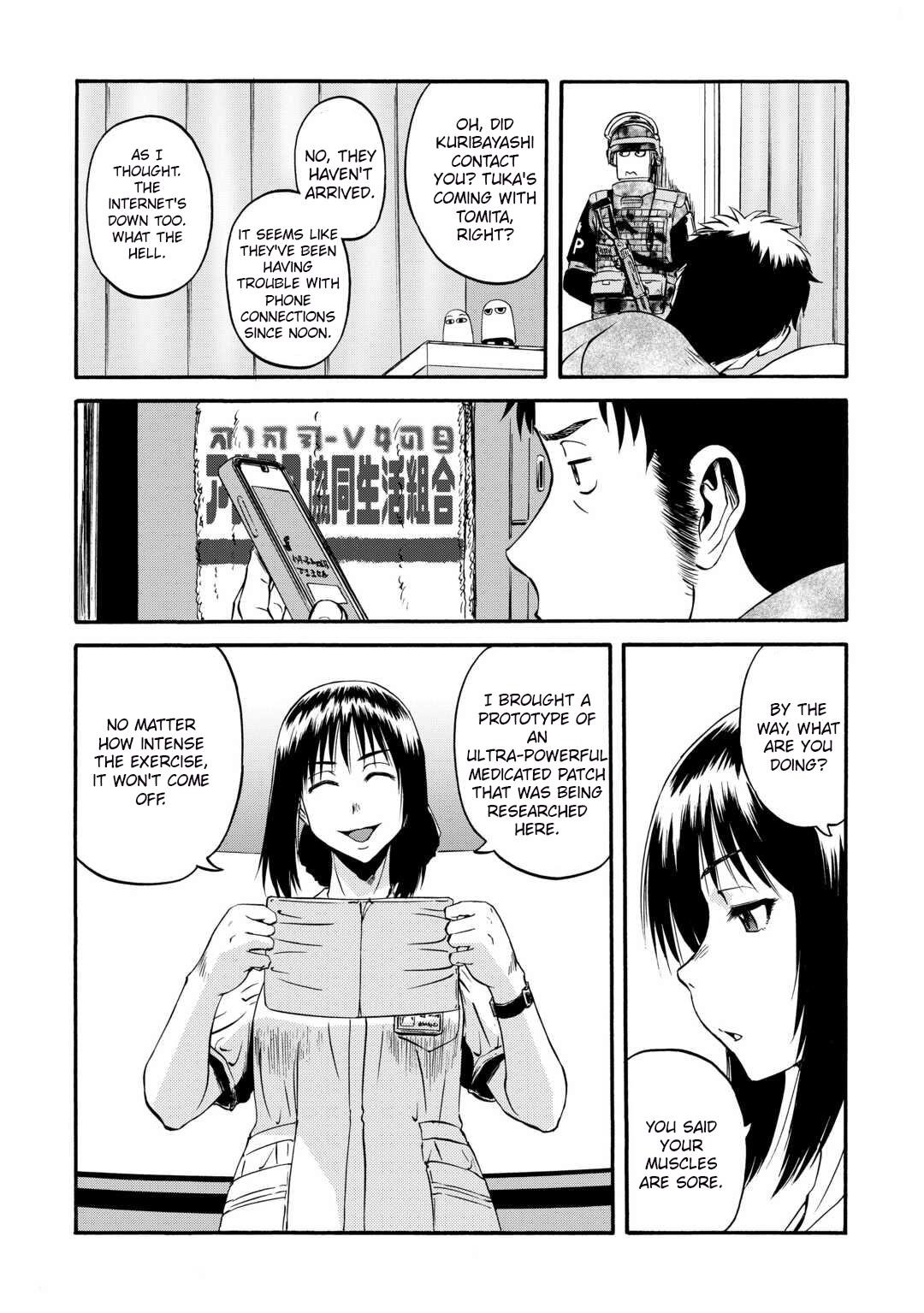 Gate – Jietai Kare No Chi Nite, Kaku Tatakeri Chapter 133 - Page 22 in English