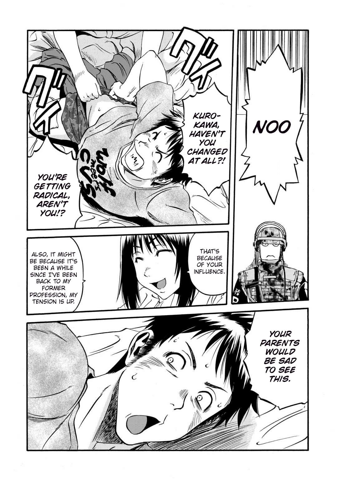 Gate – Jietai Kare No Chi Nite, Kaku Tatakeri Chapter 133 - Page 24 in English