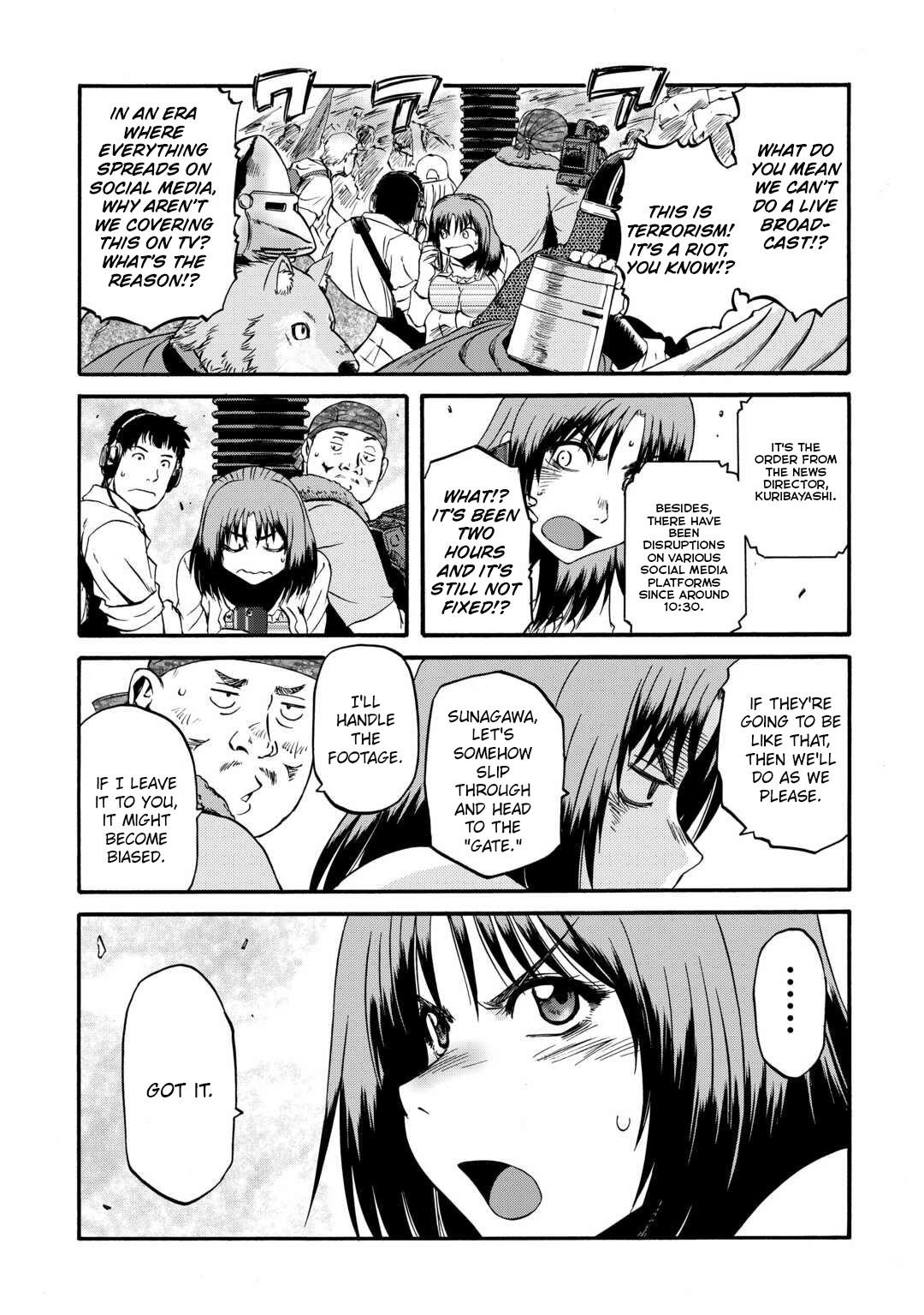 Gate – Jietai Kare No Chi Nite, Kaku Tatakeri Chapter 133 - Page 5 in English