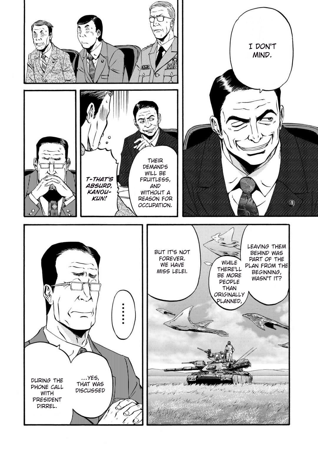 Gate – Jietai Kare No Chi Nite, Kaku Tatakeri Chapter 133 - Page 8 in English