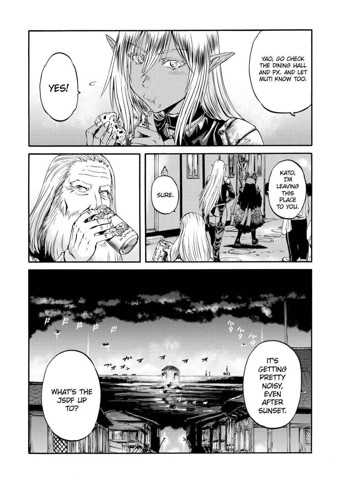Gate – Jietai Kare No Chi Nite, Kaku Tatakeri Chapter 134 - Page 3 in English
