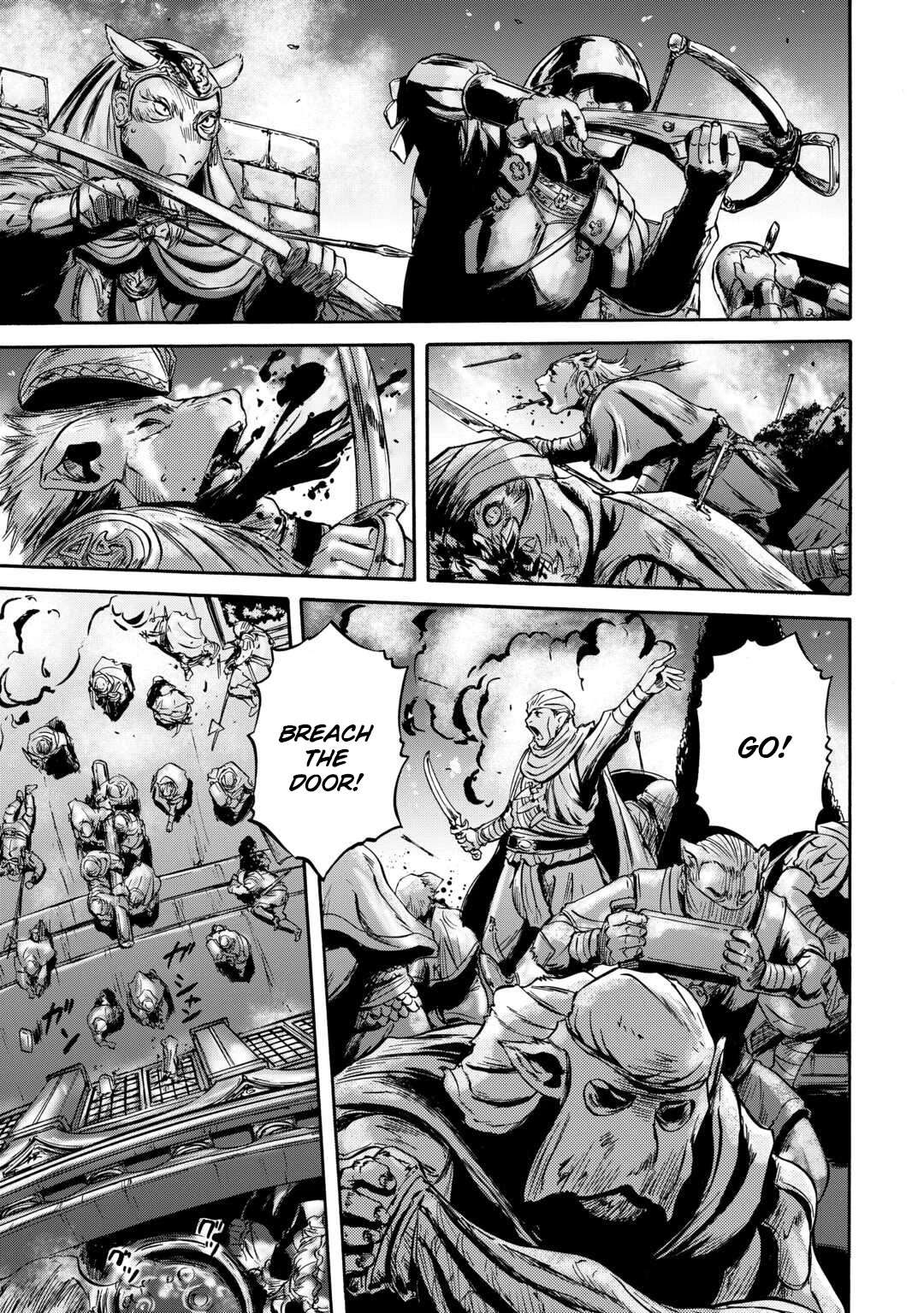 Gate – Jietai Kare No Chi Nite, Kaku Tatakeri Chapter 135 - Page 12 in English