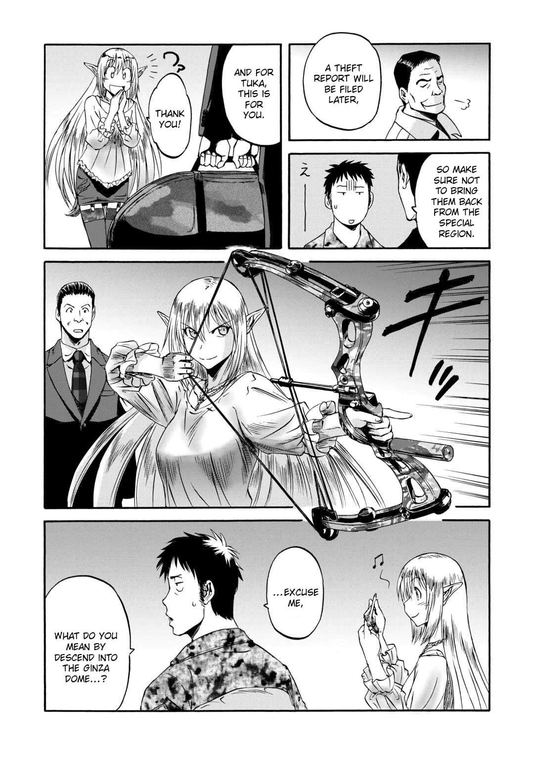 Gate – Jietai Kare No Chi Nite, Kaku Tatakeri Chapter 135 - Page 29 in English