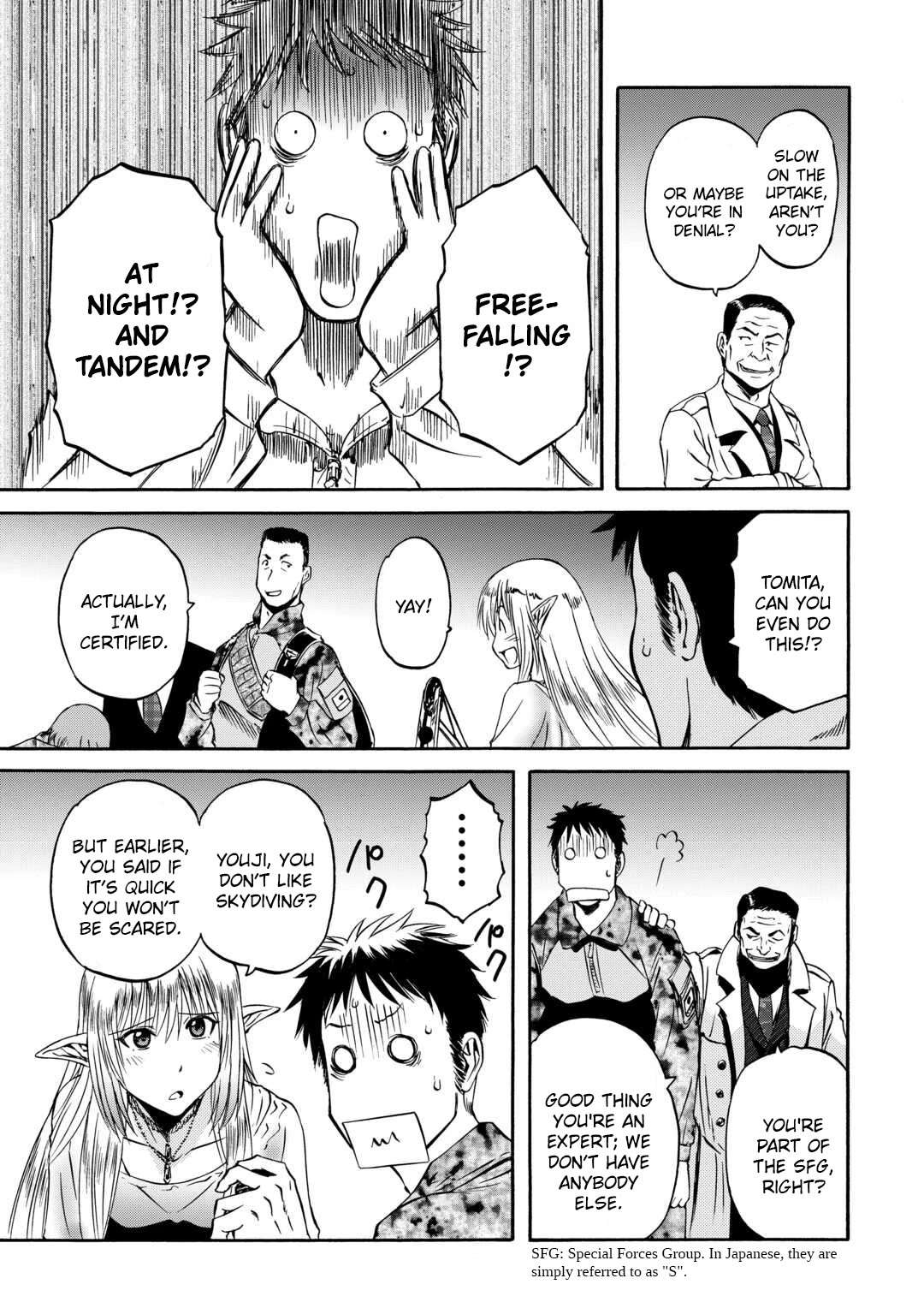 Gate – Jietai Kare No Chi Nite, Kaku Tatakeri Chapter 135 - Page 30 in English