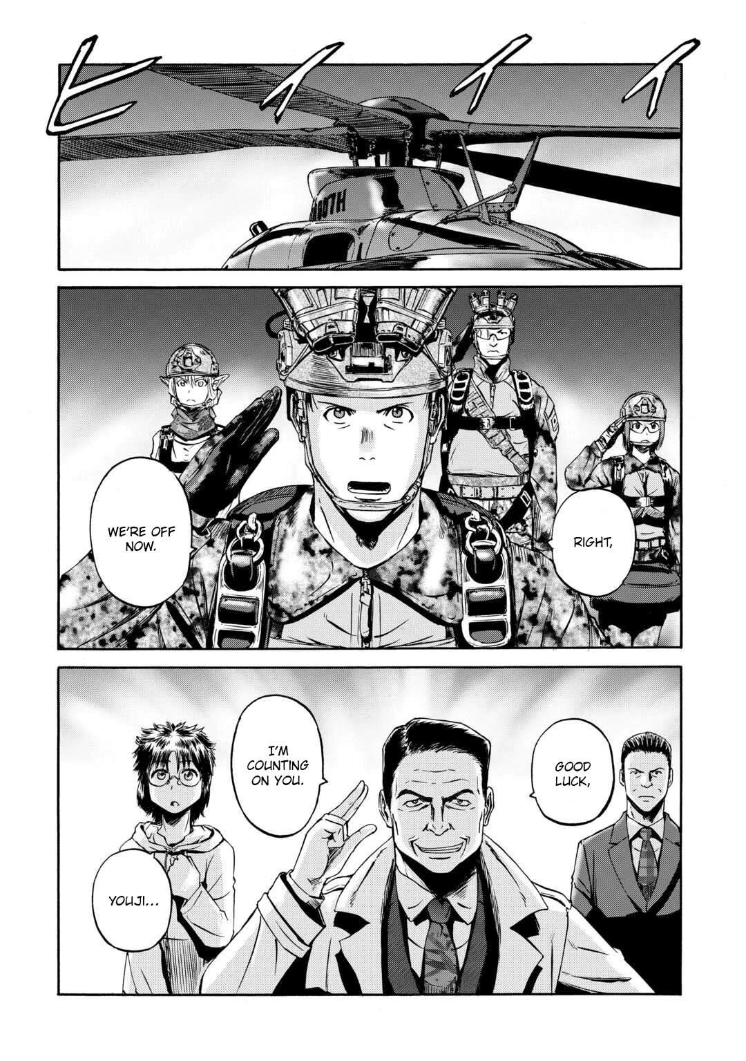 Gate – Jietai Kare No Chi Nite, Kaku Tatakeri Chapter 135 - Page 32 in English
