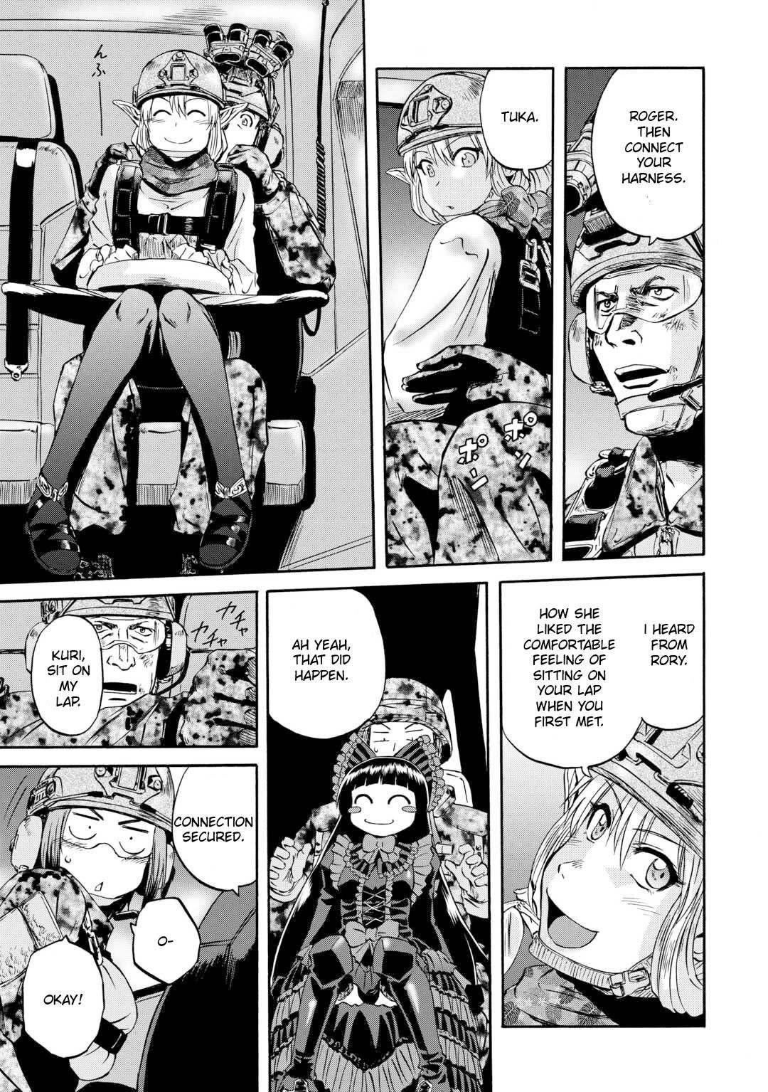 Gate – Jietai Kare No Chi Nite, Kaku Tatakeri Chapter 136 - Page 15 in English
