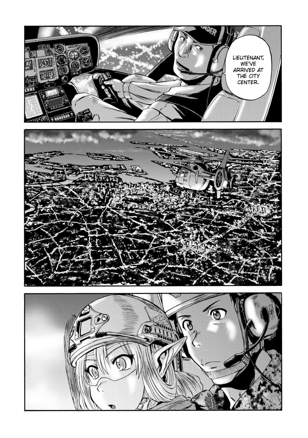 Gate – Jietai Kare No Chi Nite, Kaku Tatakeri Chapter 136 - Page 17 in English
