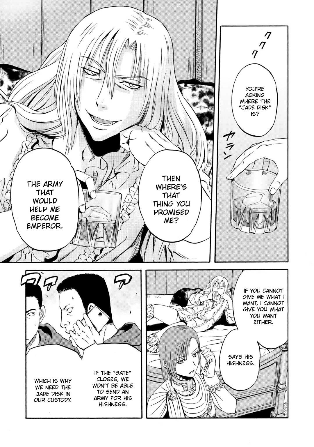Gate – Jietai Kare No Chi Nite, Kaku Tatakeri Chapter 136 - Page 23 in English
