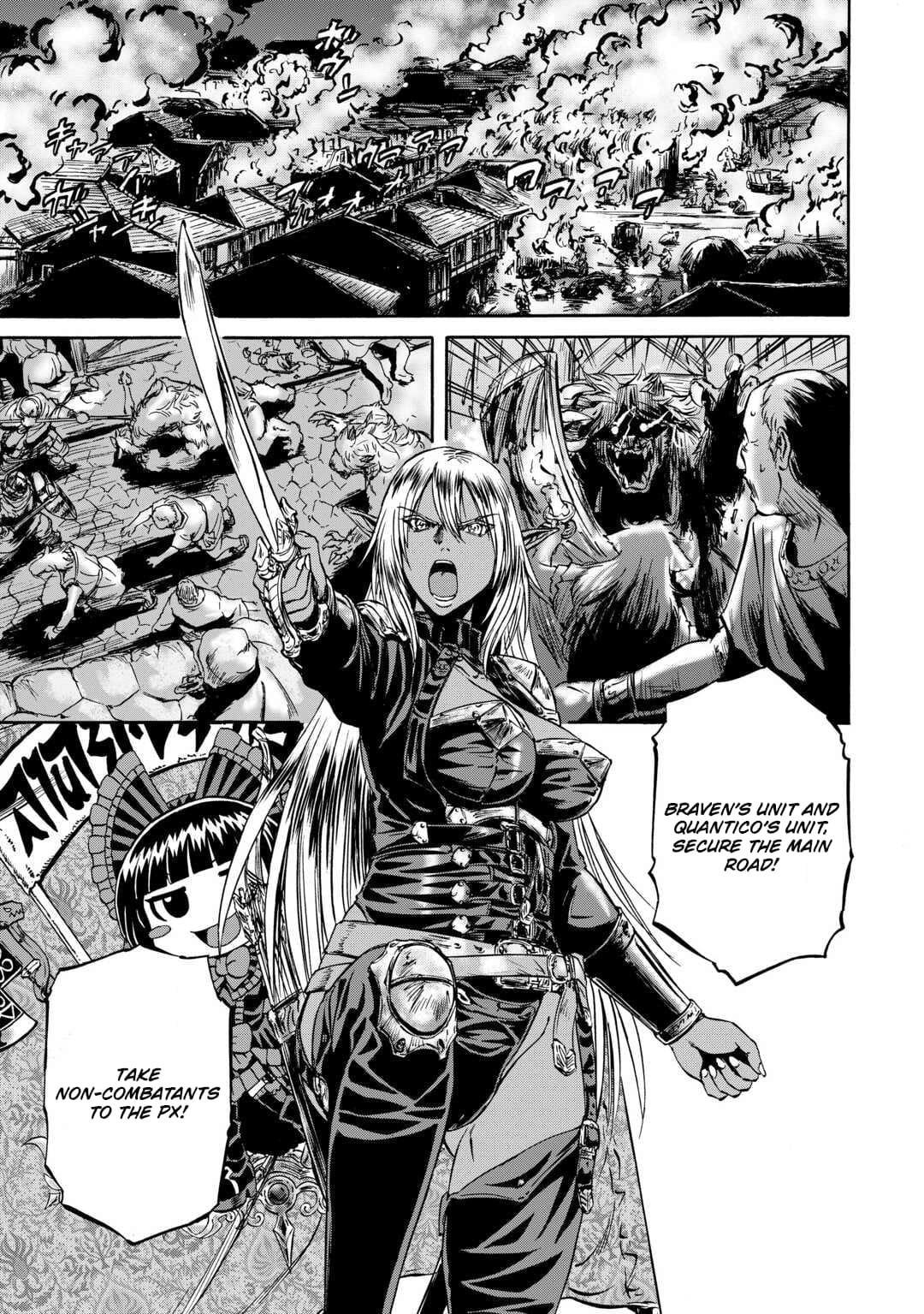 Gate – Jietai Kare No Chi Nite, Kaku Tatakeri Chapter 137 - Page 17 in English