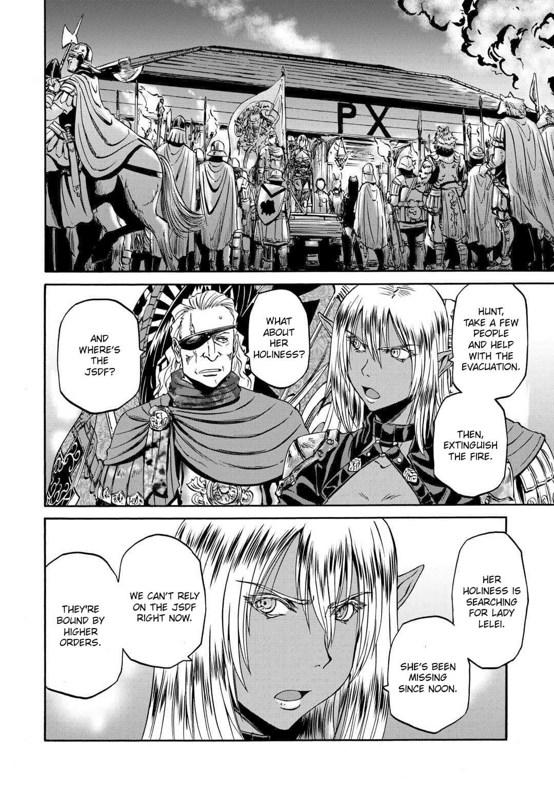 Gate – Jietai Kare No Chi Nite, Kaku Tatakeri Chapter 137 - Page 18 in English