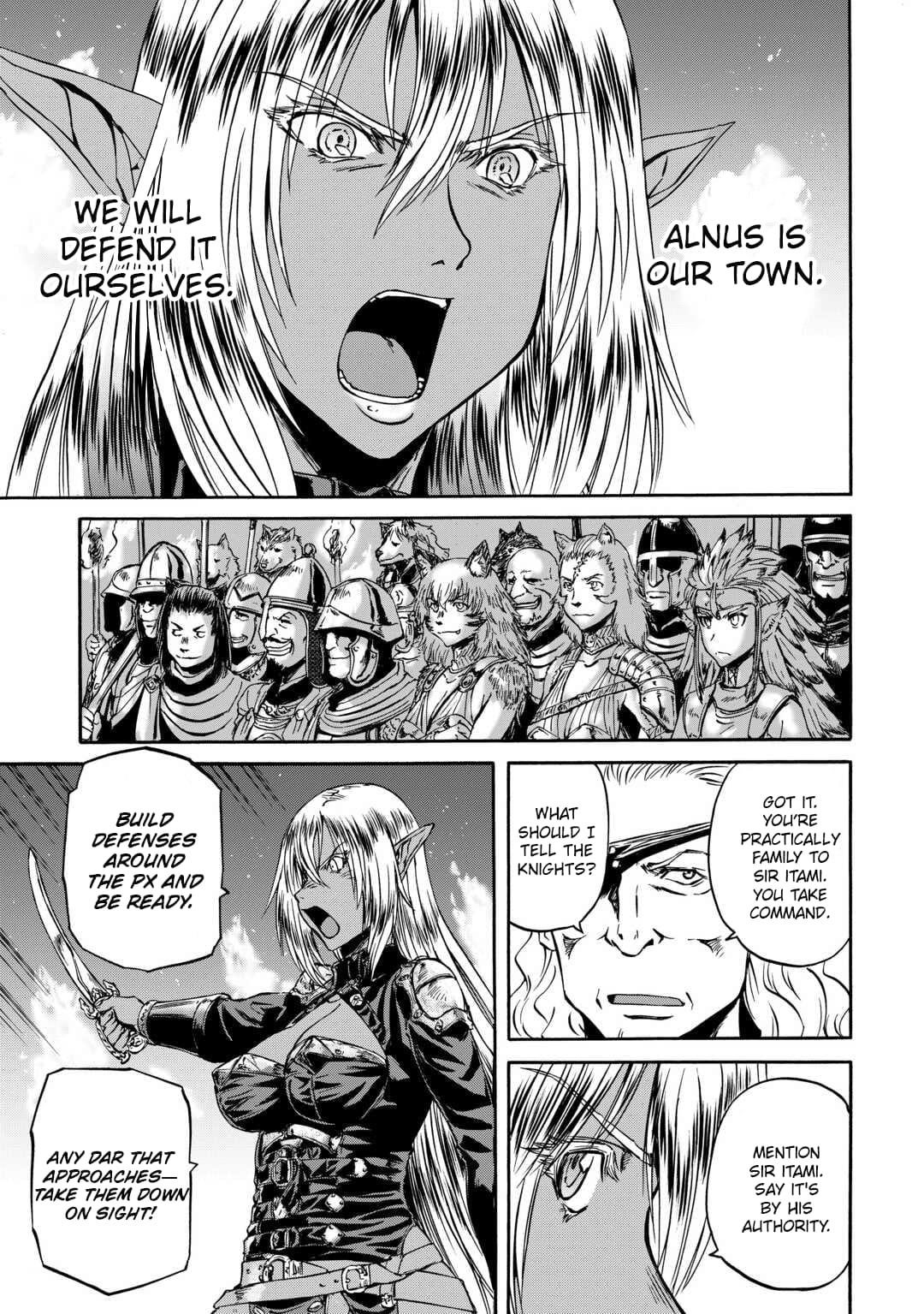 Gate – Jietai Kare No Chi Nite, Kaku Tatakeri Chapter 137 - Page 19 in English