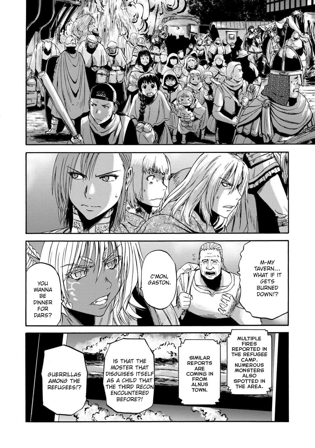 Gate – Jietai Kare No Chi Nite, Kaku Tatakeri Chapter 137 - Page 22 in English
