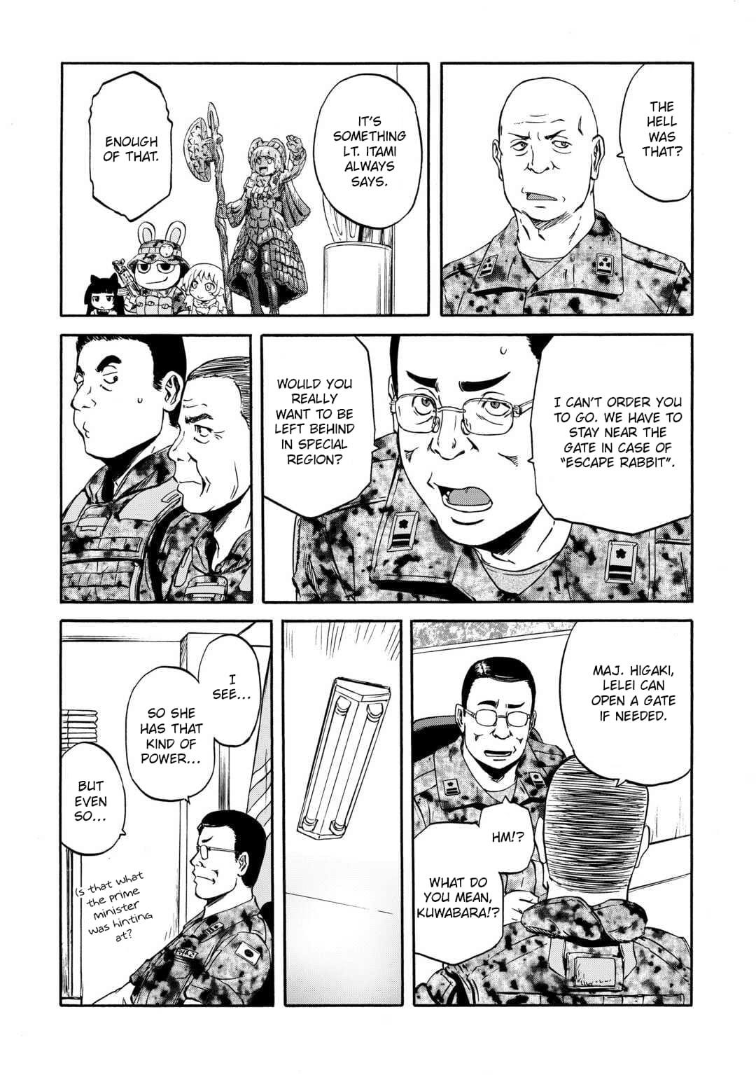 Gate – Jietai Kare No Chi Nite, Kaku Tatakeri Chapter 137 - Page 25 in English