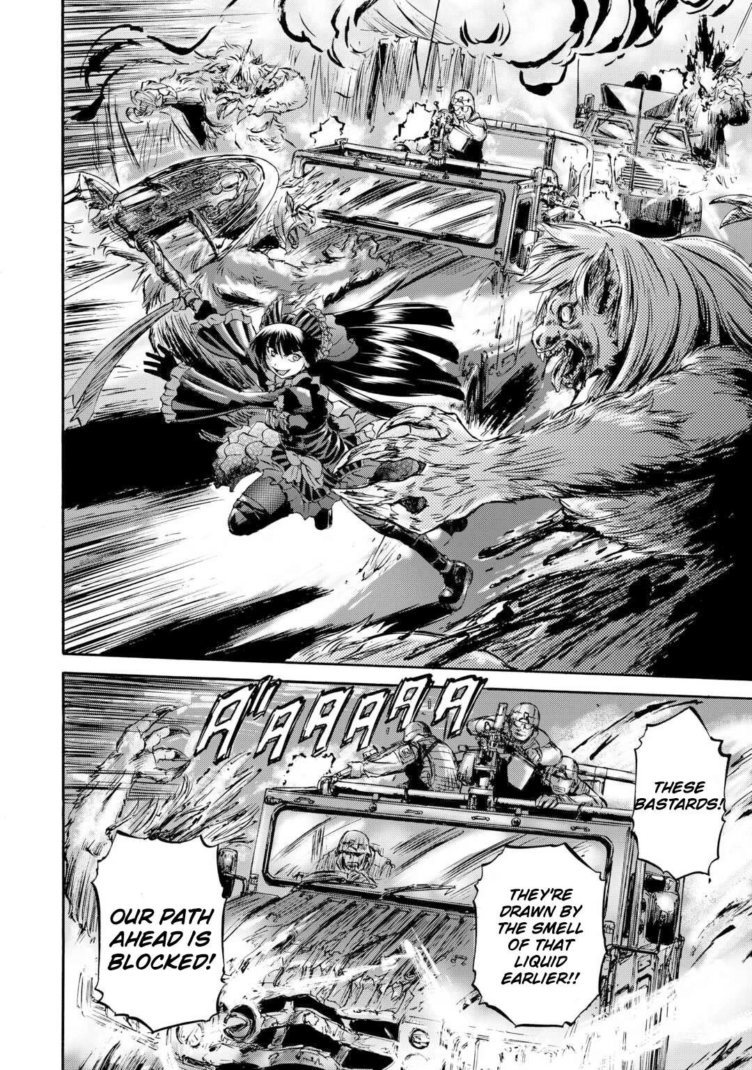 Gate – Jietai Kare No Chi Nite, Kaku Tatakeri Chapter 138 - Page 19 in English