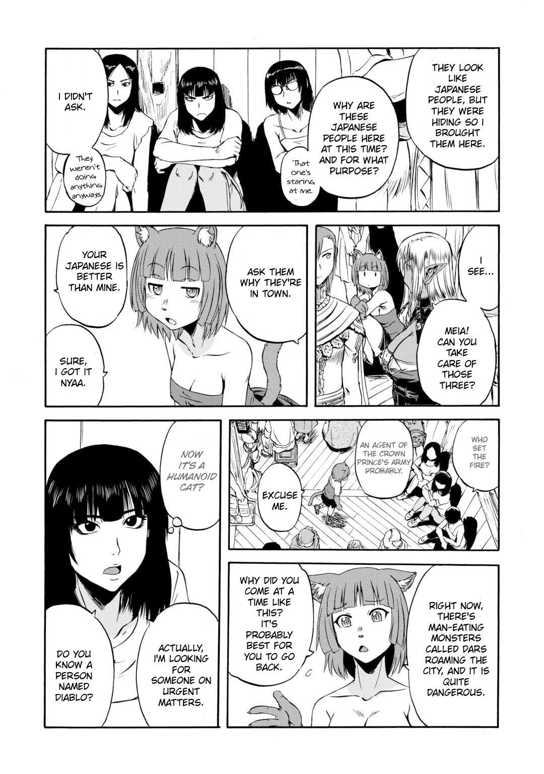Gate – Jietai Kare No Chi Nite, Kaku Tatakeri Chapter 138 - Page 27 in English