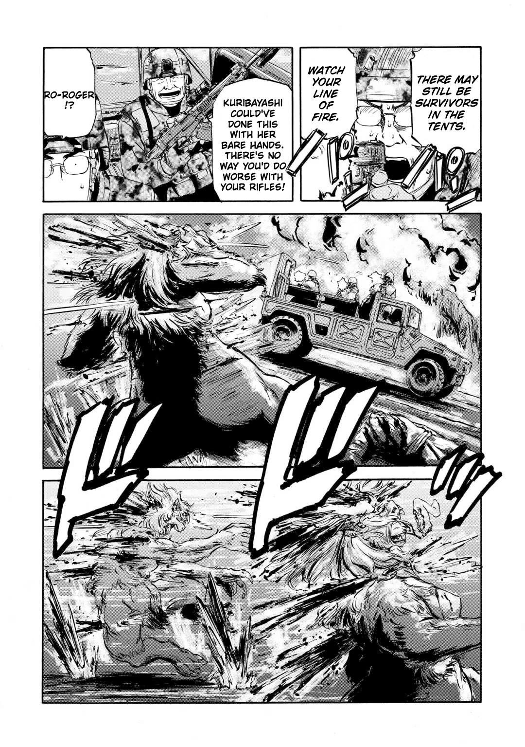 Gate – Jietai Kare No Chi Nite, Kaku Tatakeri Chapter 138 - Page 5 in English