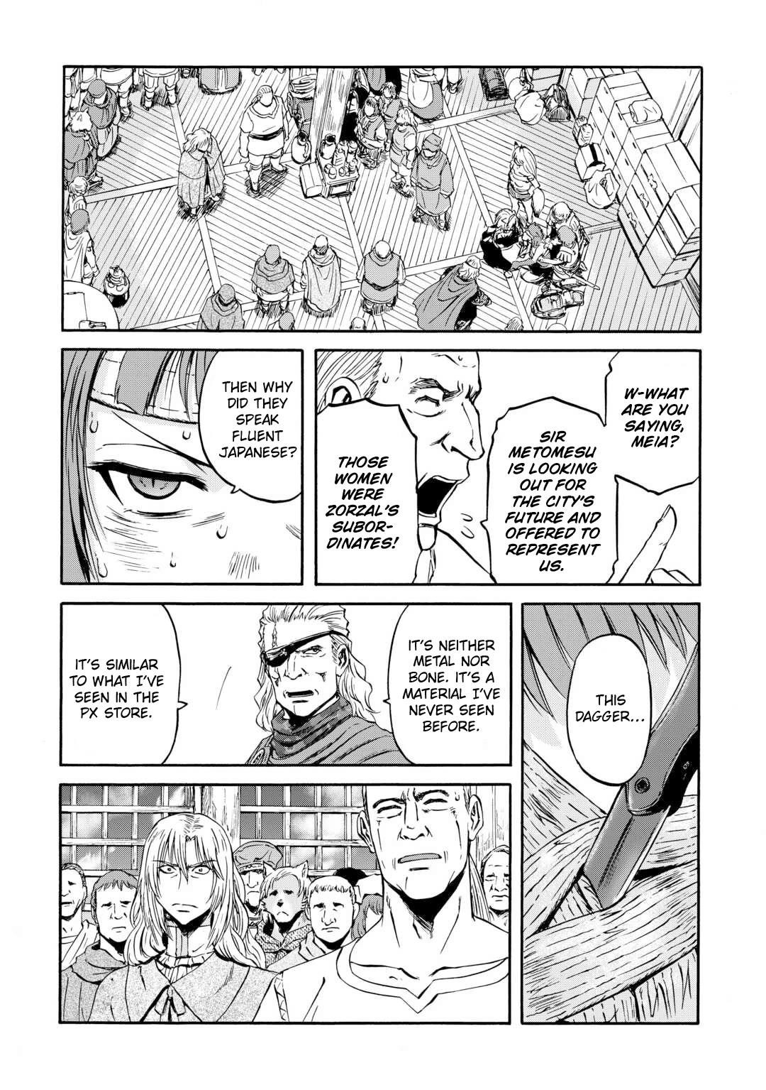 Gate – Jietai Kare No Chi Nite, Kaku Tatakeri Chapter 139 - Page 11 in English