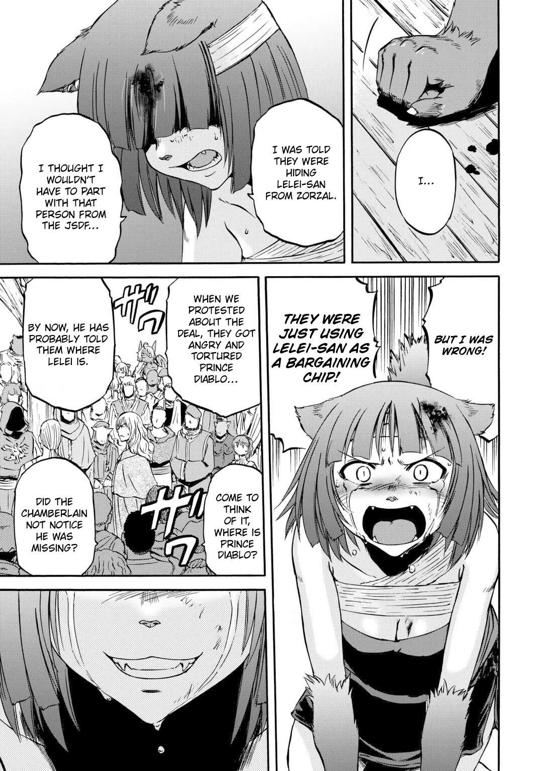 Gate – Jietai Kare No Chi Nite, Kaku Tatakeri Chapter 139 - Page 12 in English