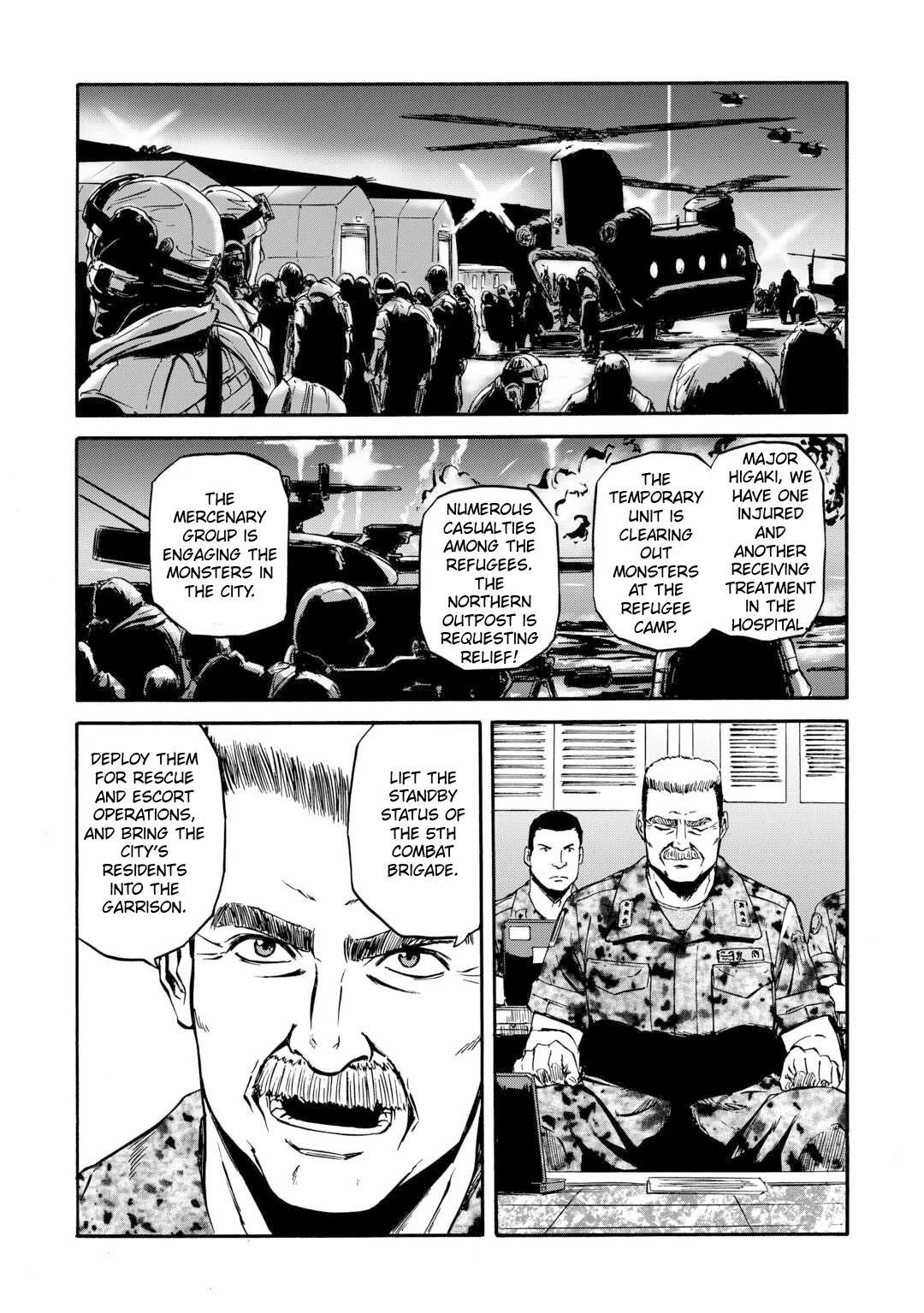Gate – Jietai Kare No Chi Nite, Kaku Tatakeri Chapter 139 - Page 25 in English