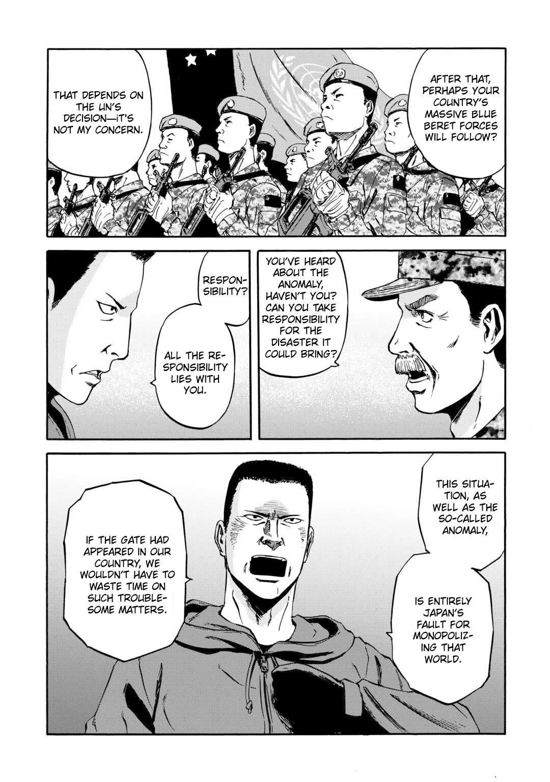 Gate – Jietai Kare No Chi Nite, Kaku Tatakeri Chapter 139 - Page 32 in English