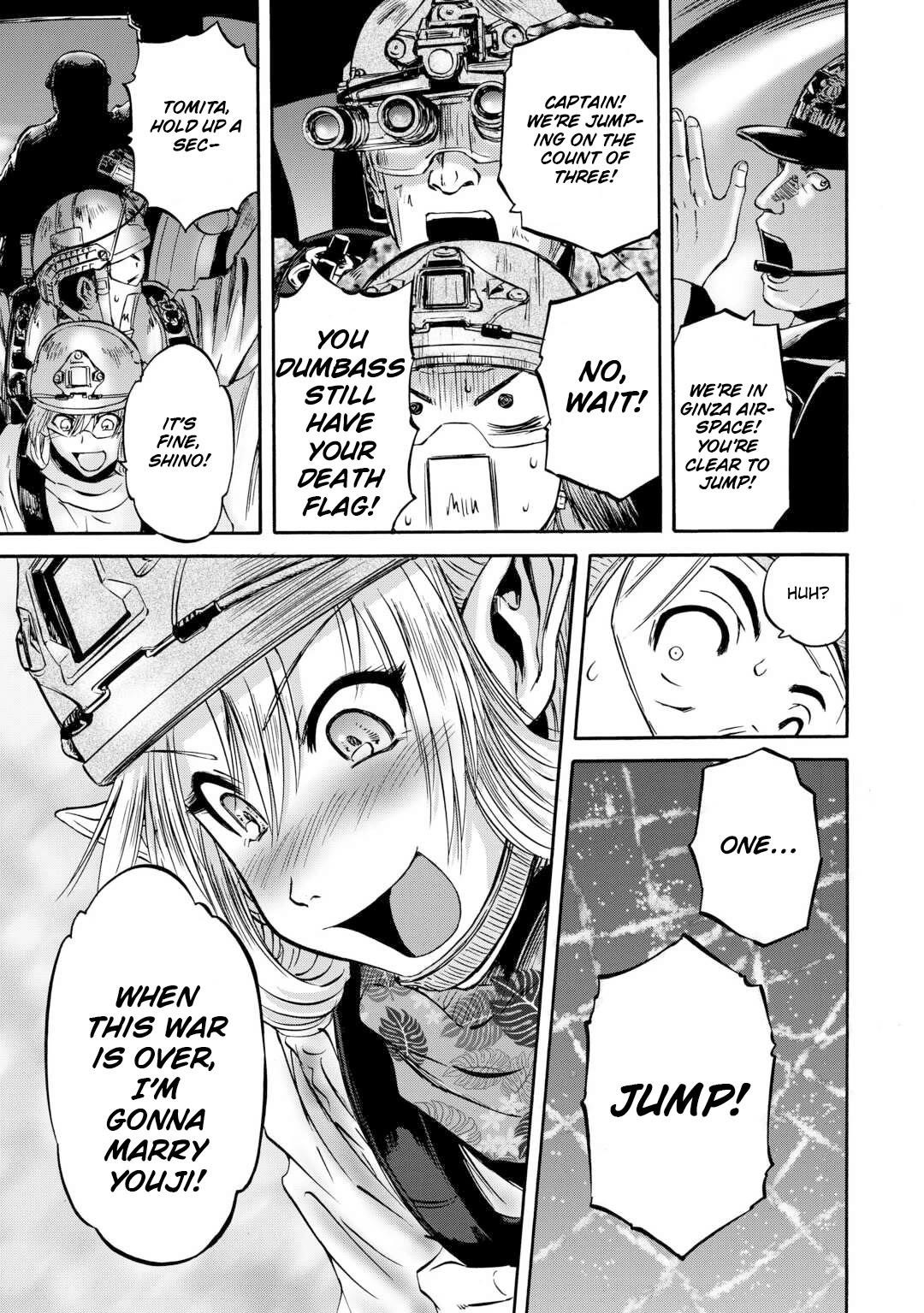 Gate – Jietai Kare No Chi Nite, Kaku Tatakeri Chapter 139 - Page 39 in English