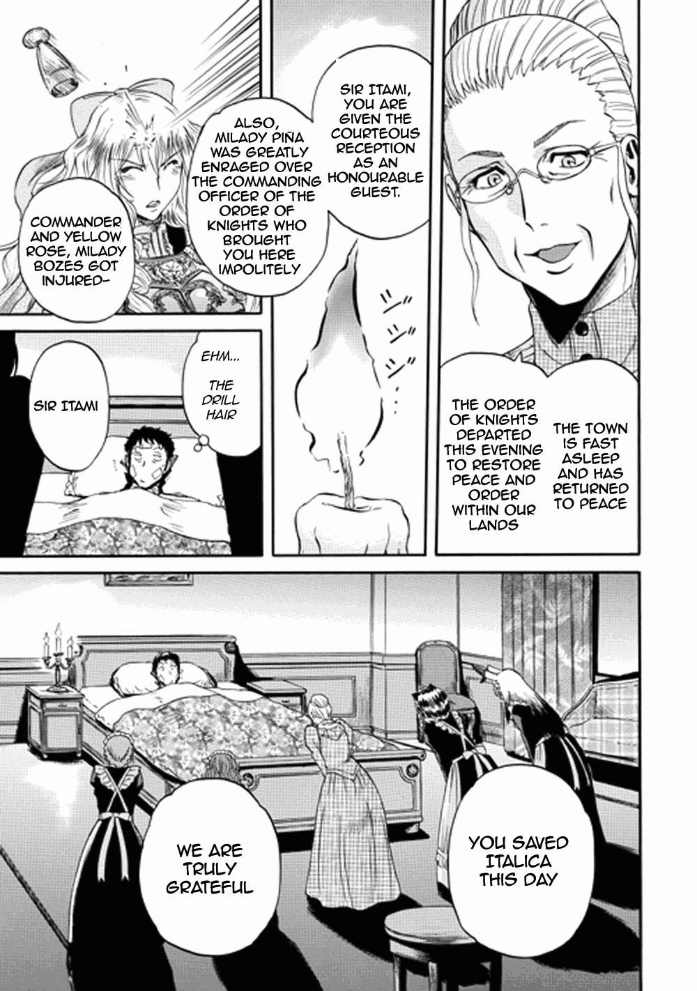 Gate – Jietai Kare No Chi Nite, Kaku Tatakeri Chapter 14 - Page 10 in English