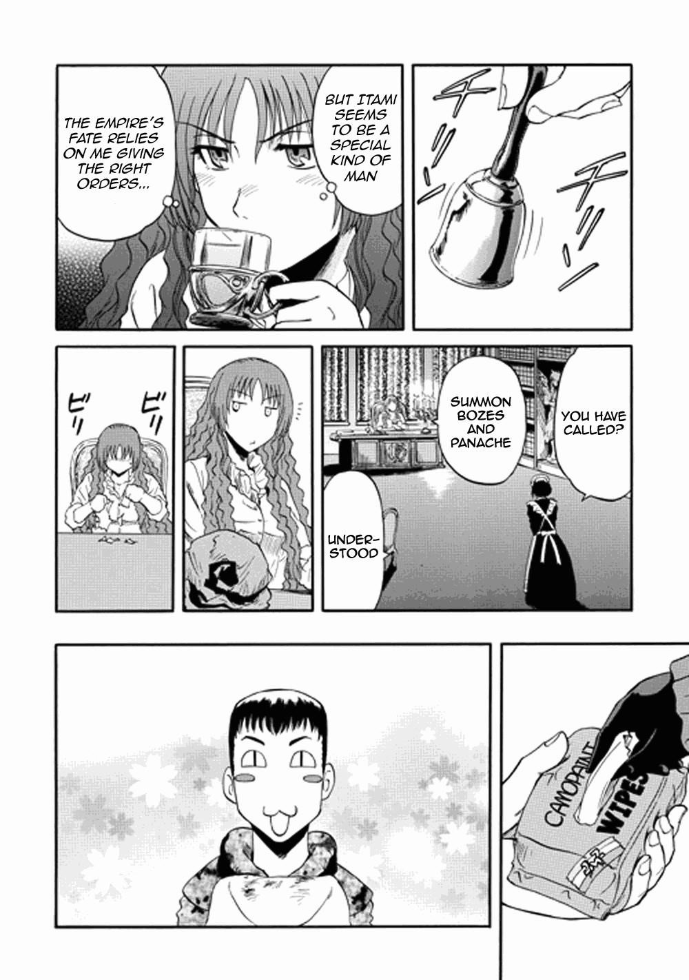 Gate – Jietai Kare No Chi Nite, Kaku Tatakeri Chapter 14 - Page 21 in English
