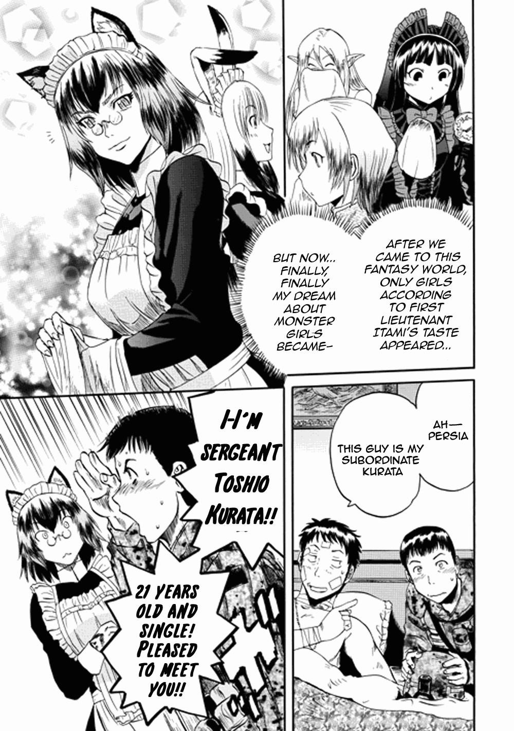 Gate – Jietai Kare No Chi Nite, Kaku Tatakeri Chapter 14 - Page 22 in English
