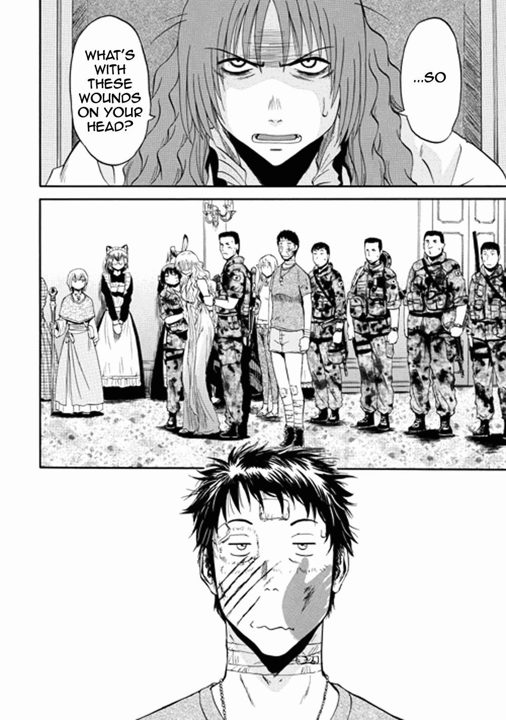 Gate – Jietai Kare No Chi Nite, Kaku Tatakeri Chapter 14 - Page 31 in English