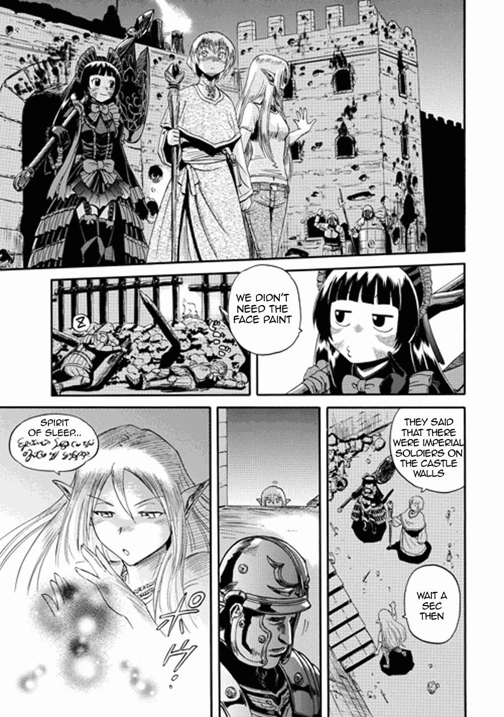 Gate – Jietai Kare No Chi Nite, Kaku Tatakeri Chapter 14 - Page 4 in English