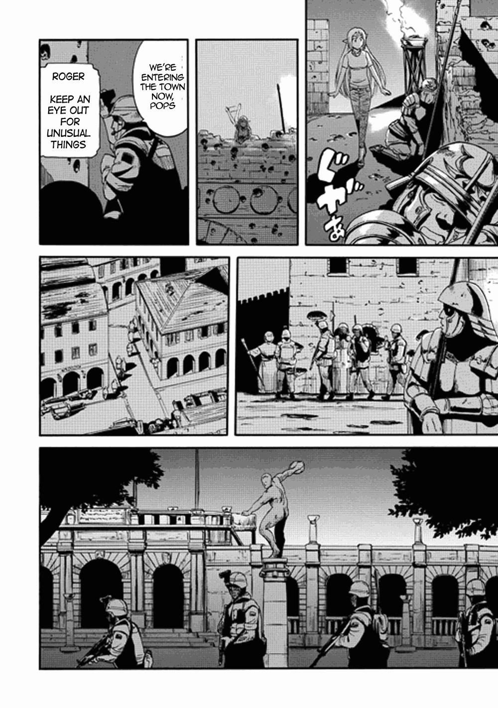 Gate – Jietai Kare No Chi Nite, Kaku Tatakeri Chapter 14 - Page 5 in English