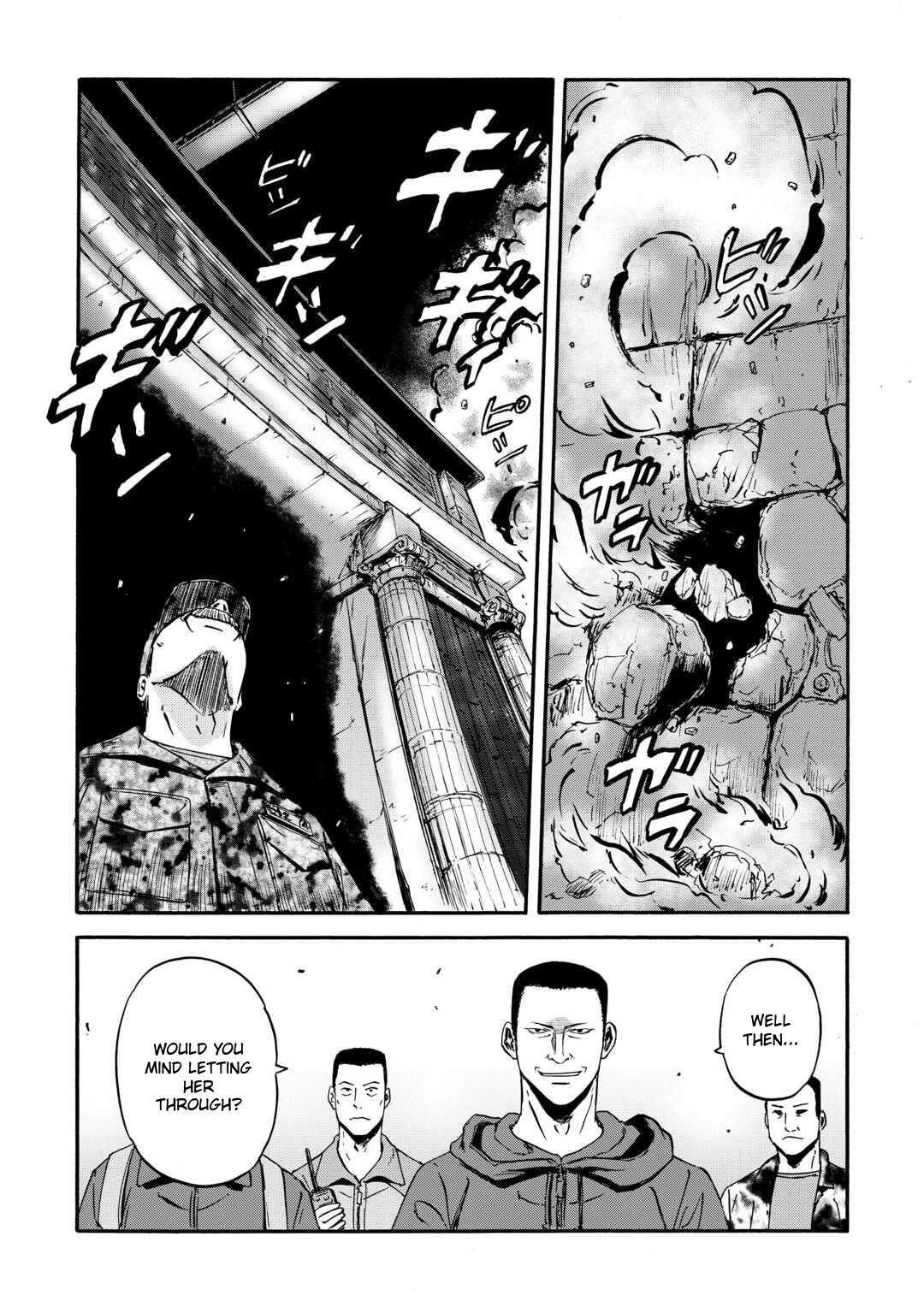 Gate – Jietai Kare No Chi Nite, Kaku Tatakeri Chapter 140 - Page 12 in English
