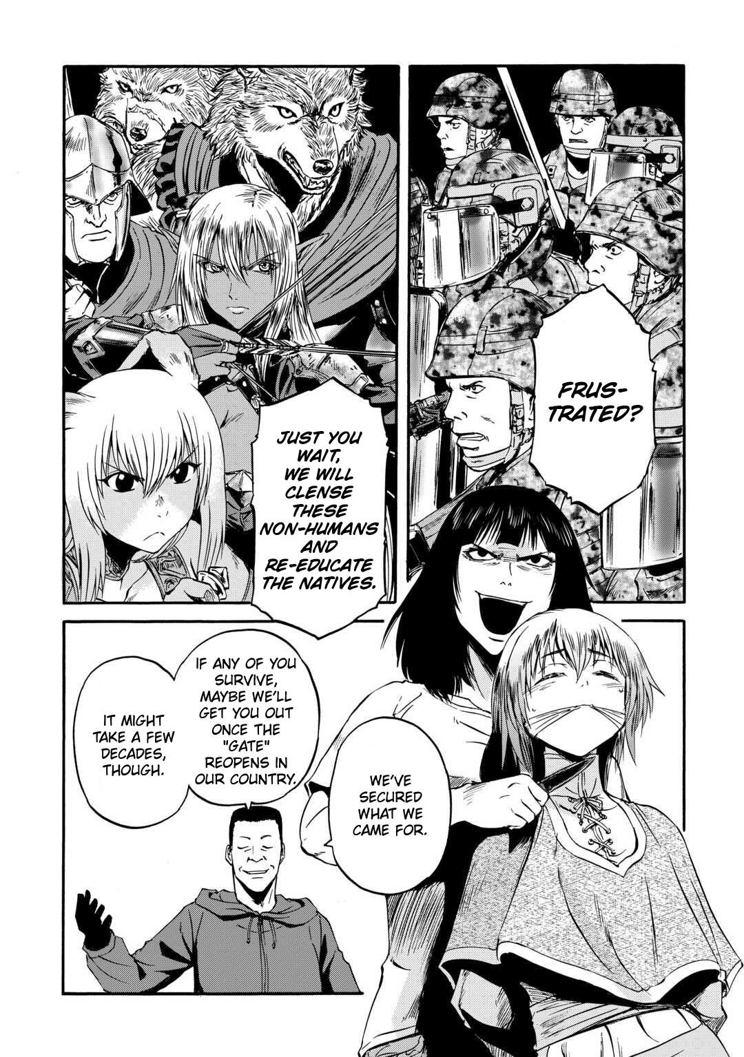 Gate – Jietai Kare No Chi Nite, Kaku Tatakeri Chapter 140 - Page 18 in English