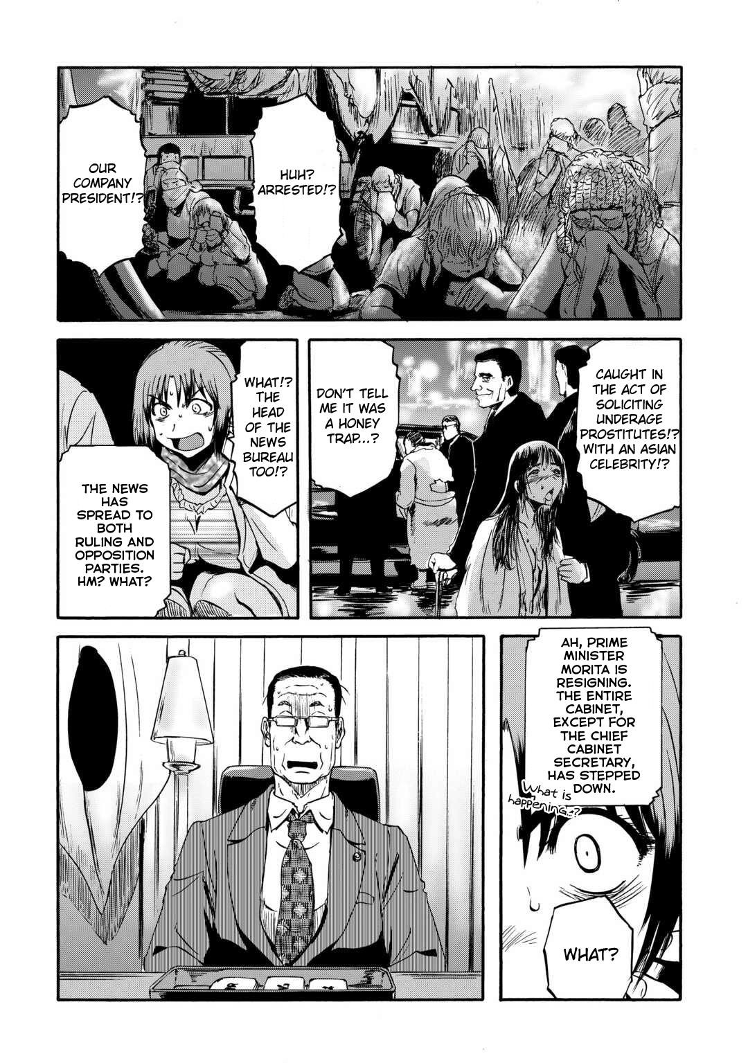 Gate – Jietai Kare No Chi Nite, Kaku Tatakeri Chapter 140 - Page 25 in English