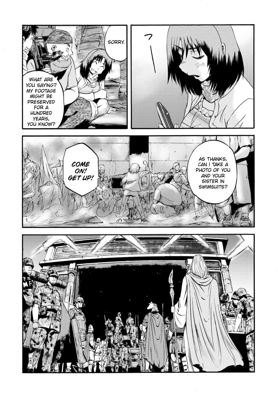 Gate – Jietai Kare No Chi Nite, Kaku Tatakeri Chapter 140 - Page 27 in English