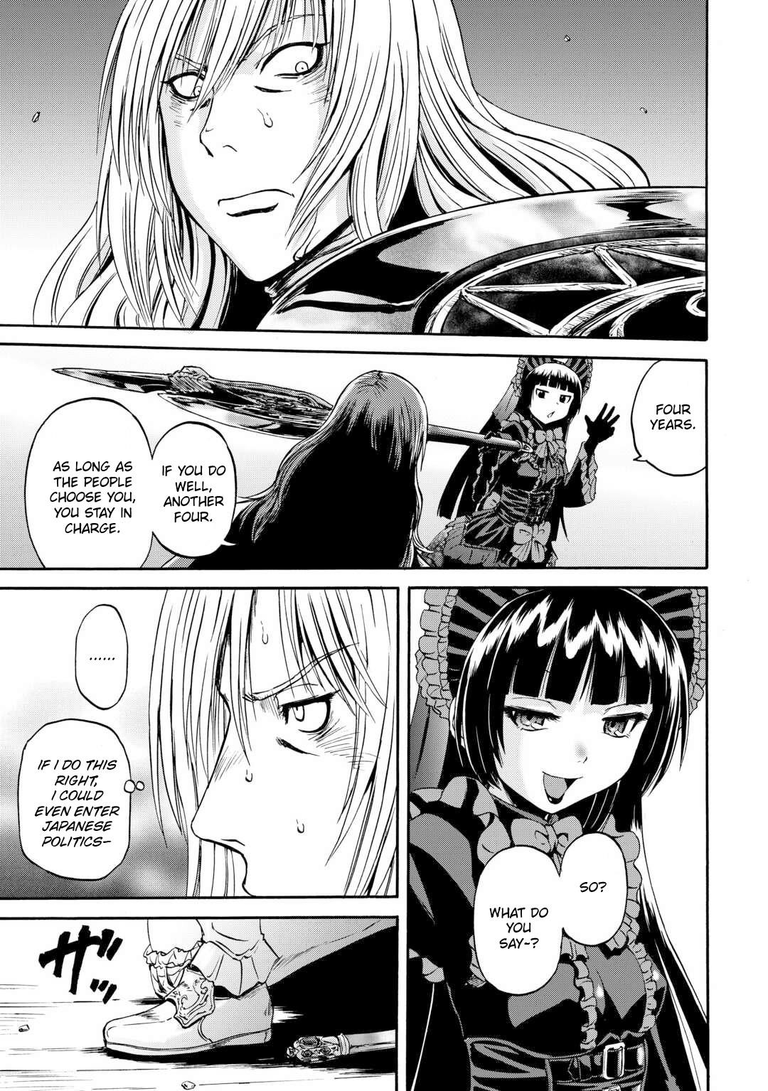 Gate – Jietai Kare No Chi Nite, Kaku Tatakeri Chapter 140 - Page 38 in English