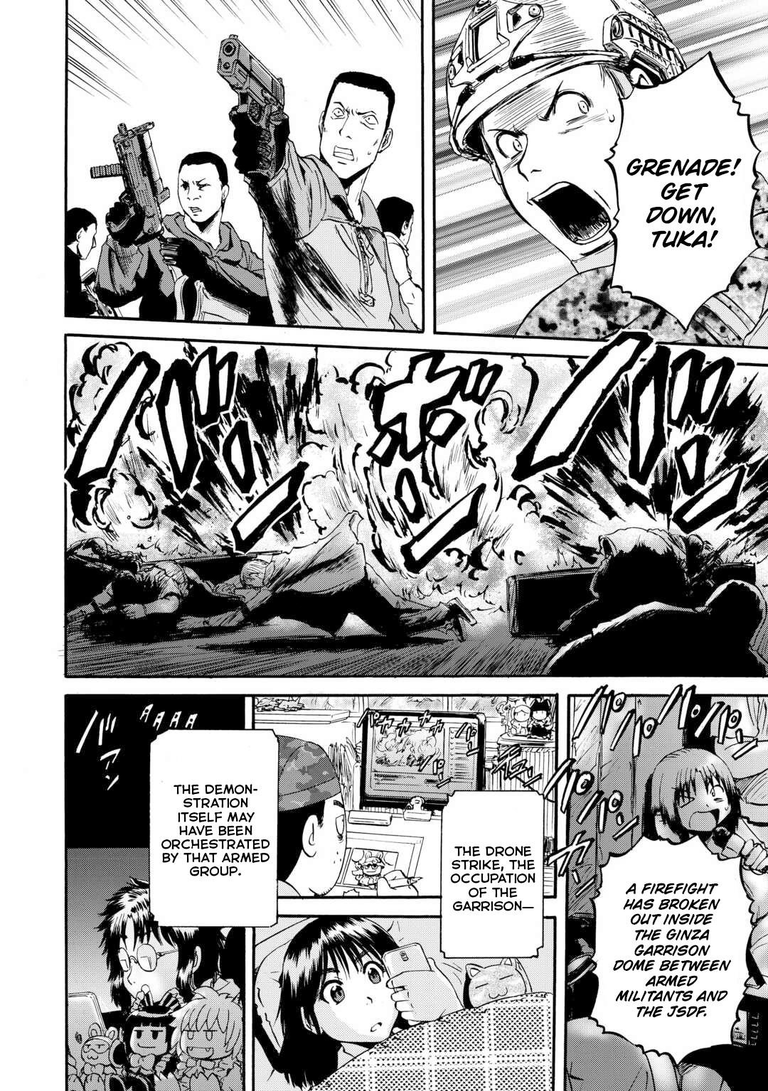 Gate – Jietai Kare No Chi Nite, Kaku Tatakeri Chapter 140 - Page 41 in English