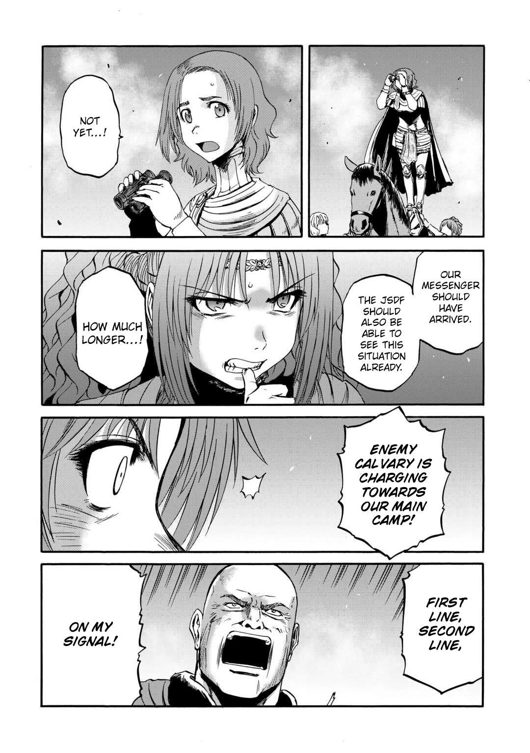 Gate – Jietai Kare No Chi Nite, Kaku Tatakeri Chapter 141 - Page 21 in English