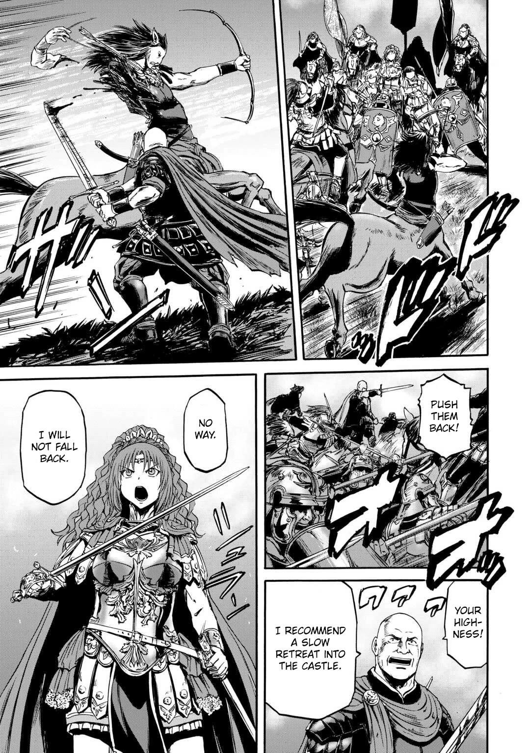 Gate – Jietai Kare No Chi Nite, Kaku Tatakeri Chapter 141 - Page 23 in English