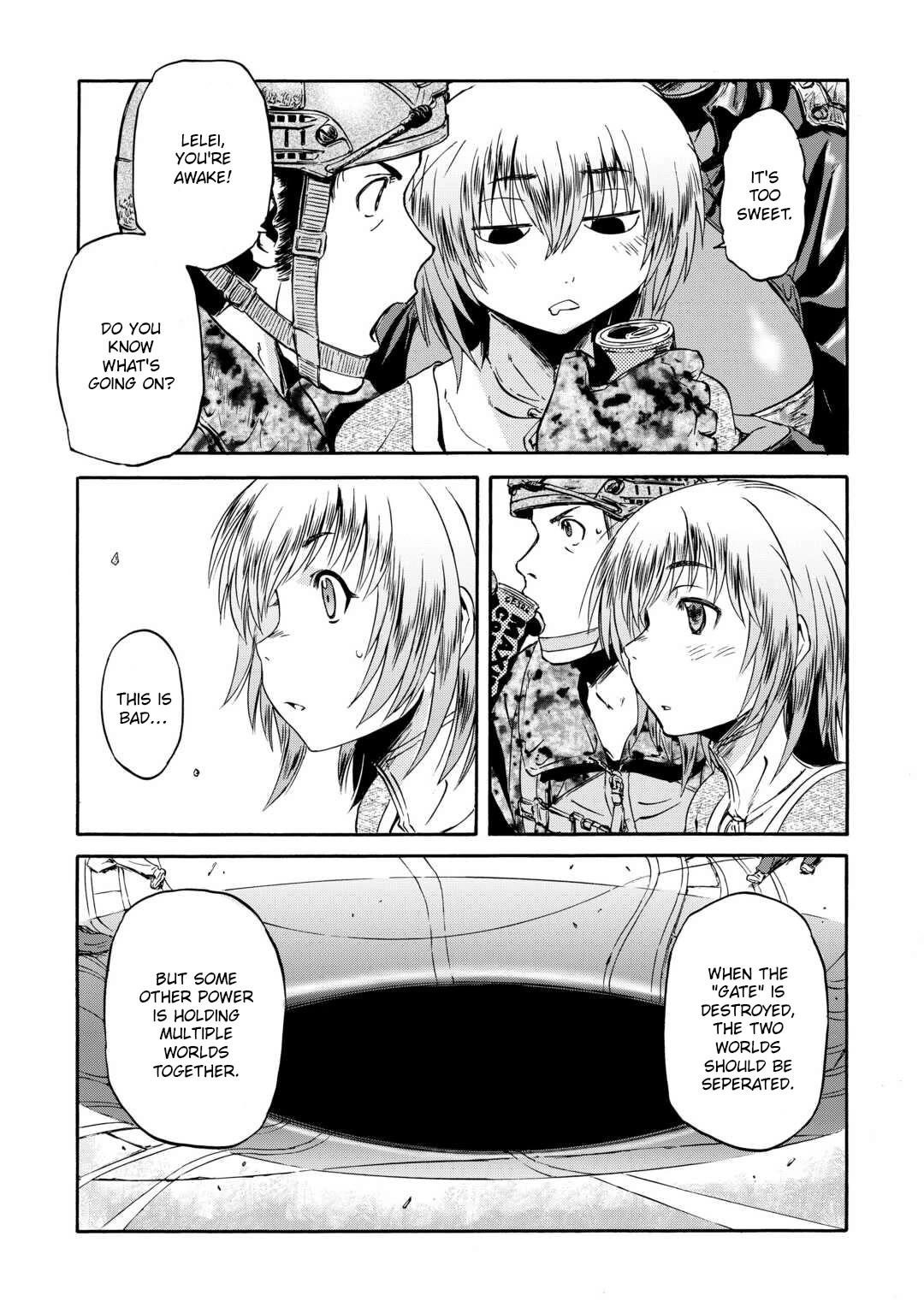 Gate – Jietai Kare No Chi Nite, Kaku Tatakeri Chapter 141 - Page 39 in English