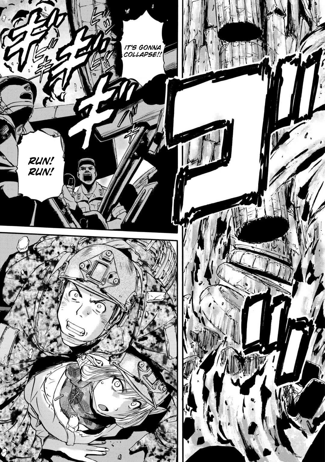 Gate – Jietai Kare No Chi Nite, Kaku Tatakeri Chapter 141 - Page 4 in English