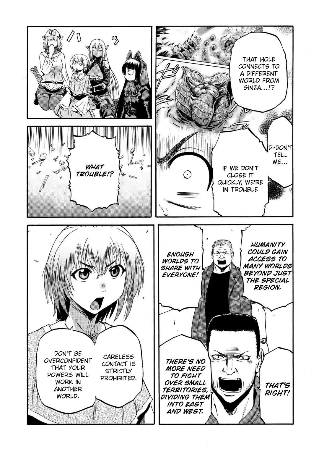 Gate – Jietai Kare No Chi Nite, Kaku Tatakeri Chapter 141 - Page 42 in English