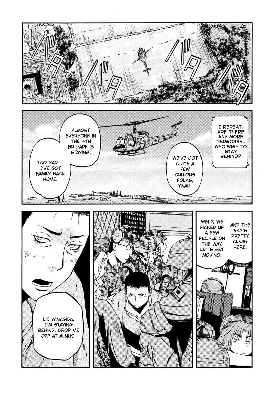 Gate – Jietai Kare No Chi Nite, Kaku Tatakeri Chapter 142 - Page 24 in English