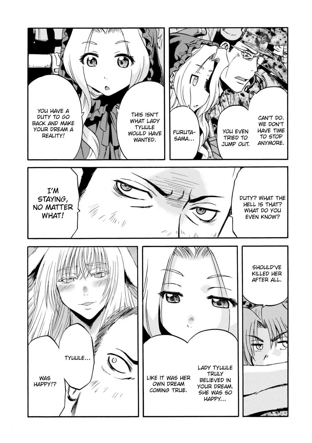 Gate – Jietai Kare No Chi Nite, Kaku Tatakeri Chapter 142 - Page 25 in English