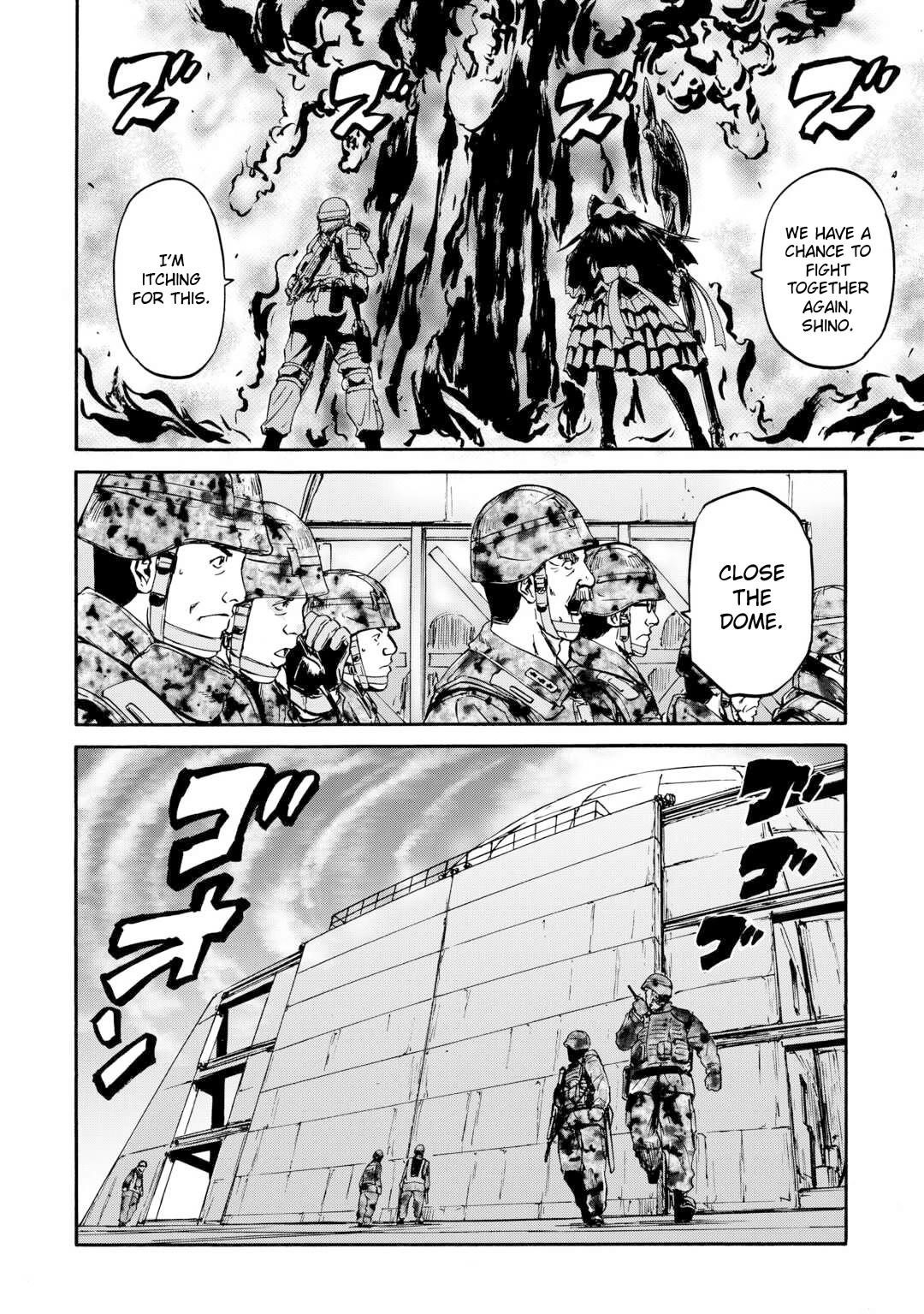 Gate – Jietai Kare No Chi Nite, Kaku Tatakeri Chapter 142 - Page 37 in English