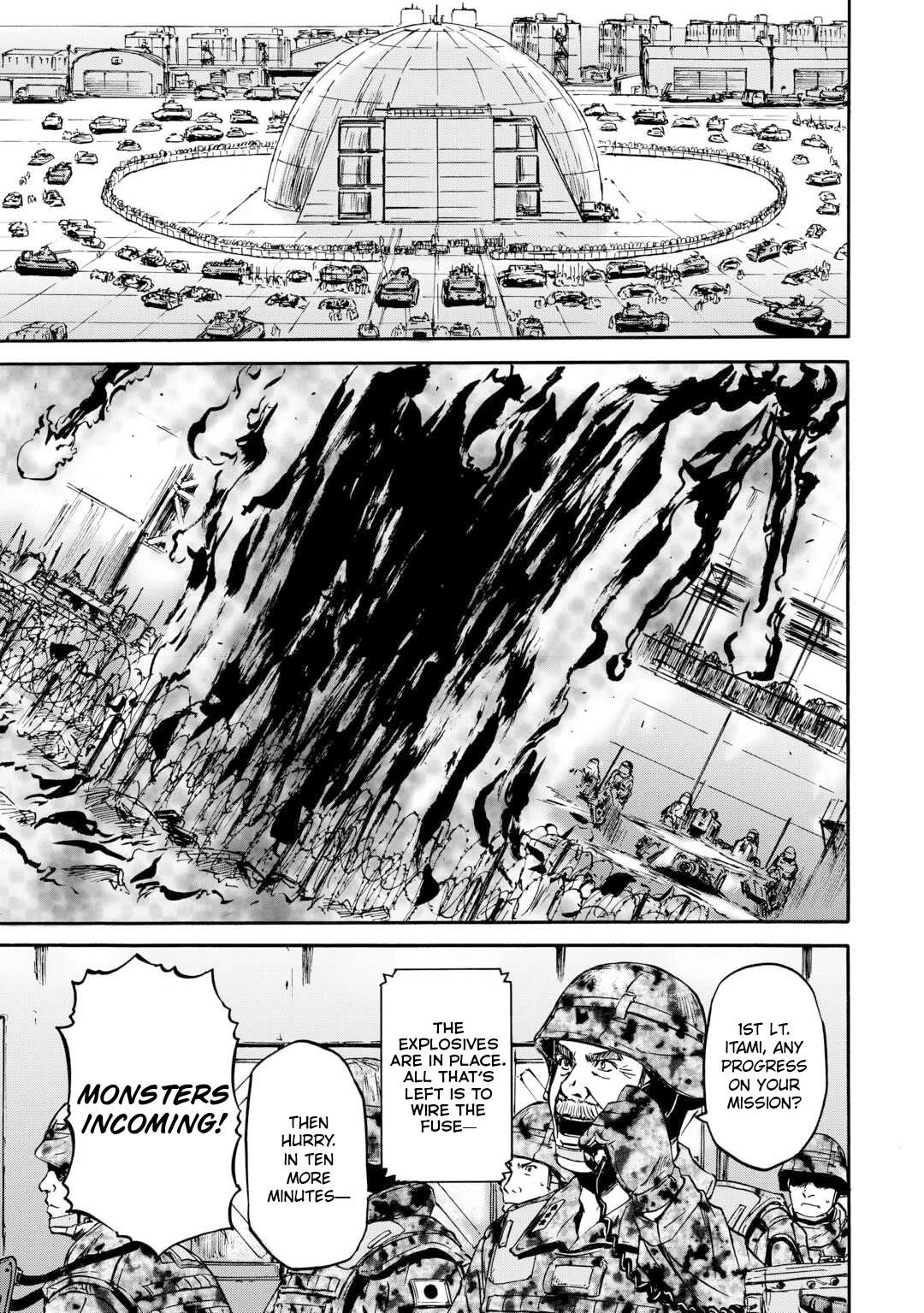 Gate – Jietai Kare No Chi Nite, Kaku Tatakeri Chapter 142 - Page 38 in English