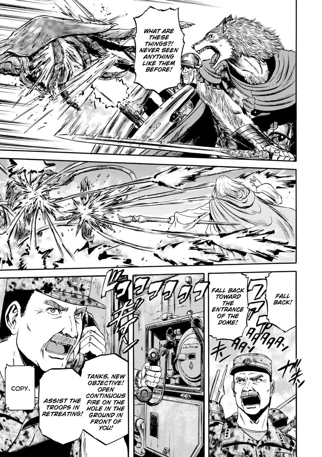 Gate – Jietai Kare No Chi Nite, Kaku Tatakeri Chapter 142 - Page 6 in English