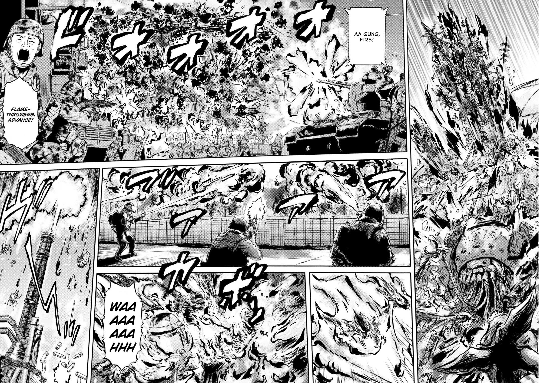 Gate – Jietai Kare No Chi Nite, Kaku Tatakeri Chapter 143.1 - Page 15 in English
