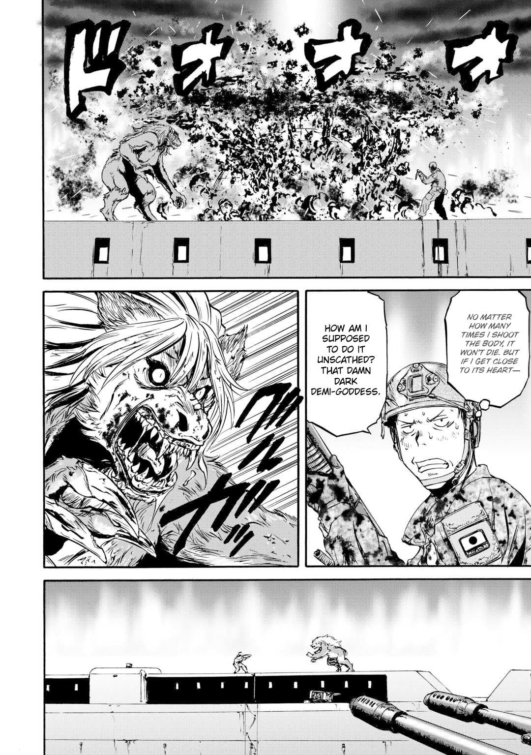 Gate – Jietai Kare No Chi Nite, Kaku Tatakeri Chapter 143.1 - Page 16 in English