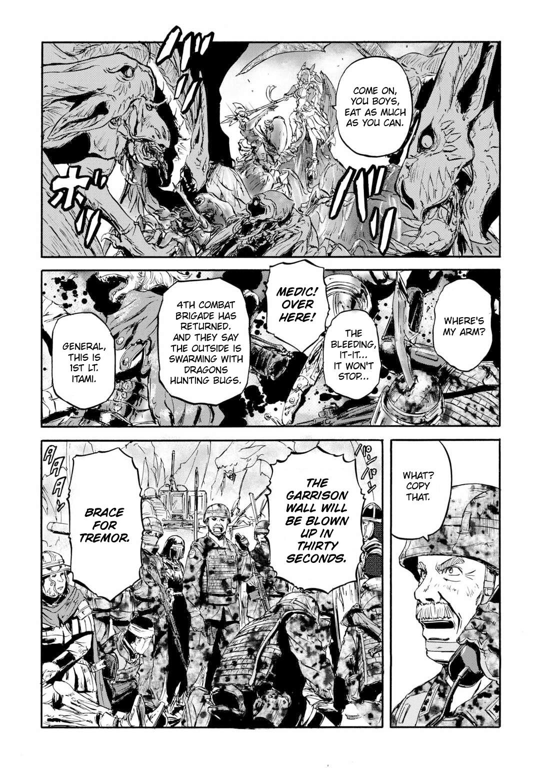 Gate – Jietai Kare No Chi Nite, Kaku Tatakeri Chapter 143.1 - Page 28 in English